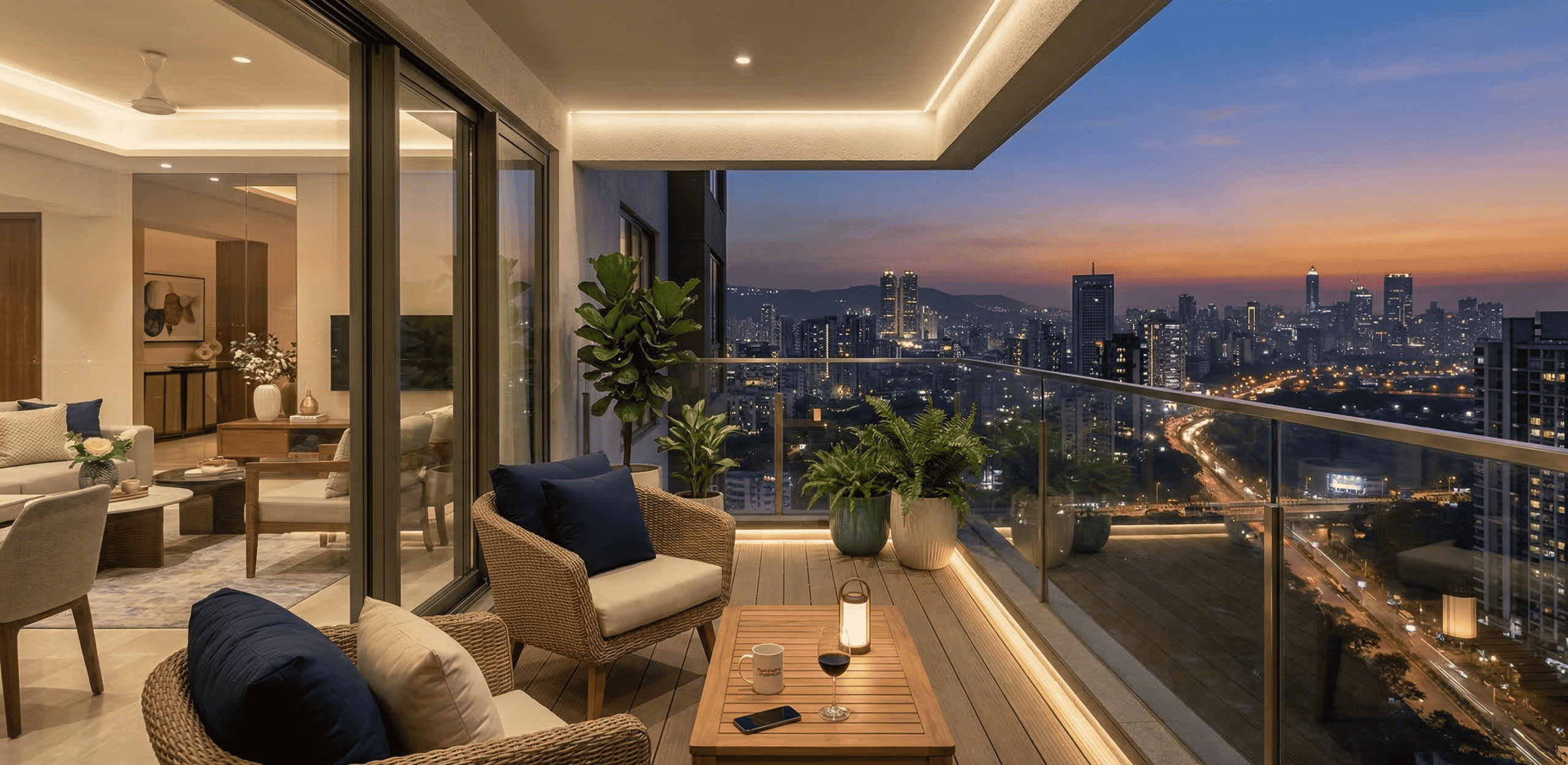 Mahindra Lifespaces Rainforest Bhandup - Spacious Balcony - images